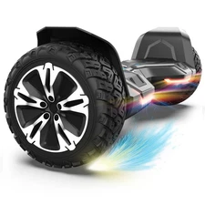 Gyroor Warrior 8.5" All Terrain Off Road Hoverboard With Bluetooth Speake...
