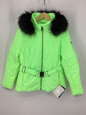 POIVRE BLANC WOMENS ROSE JACKET SKI PARADISE GREEN RRP £410 IB