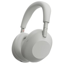 Image of Sony Wireless Bluetooth Over-Ear Noise-Cancelling Headphones Silver WH-1000XM6