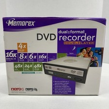 Memorex Dual Format DVD Recorder Double Layer...