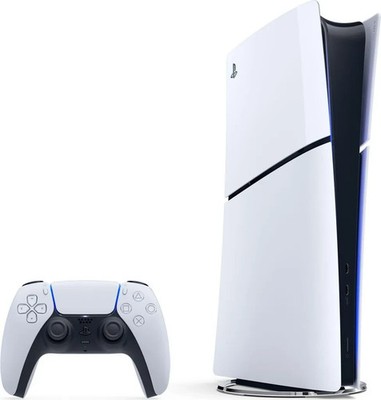 Sony PS5 Slim Digital Edition 1TB Spielekonsole - Weiß (mit Rechnung + Garantie)