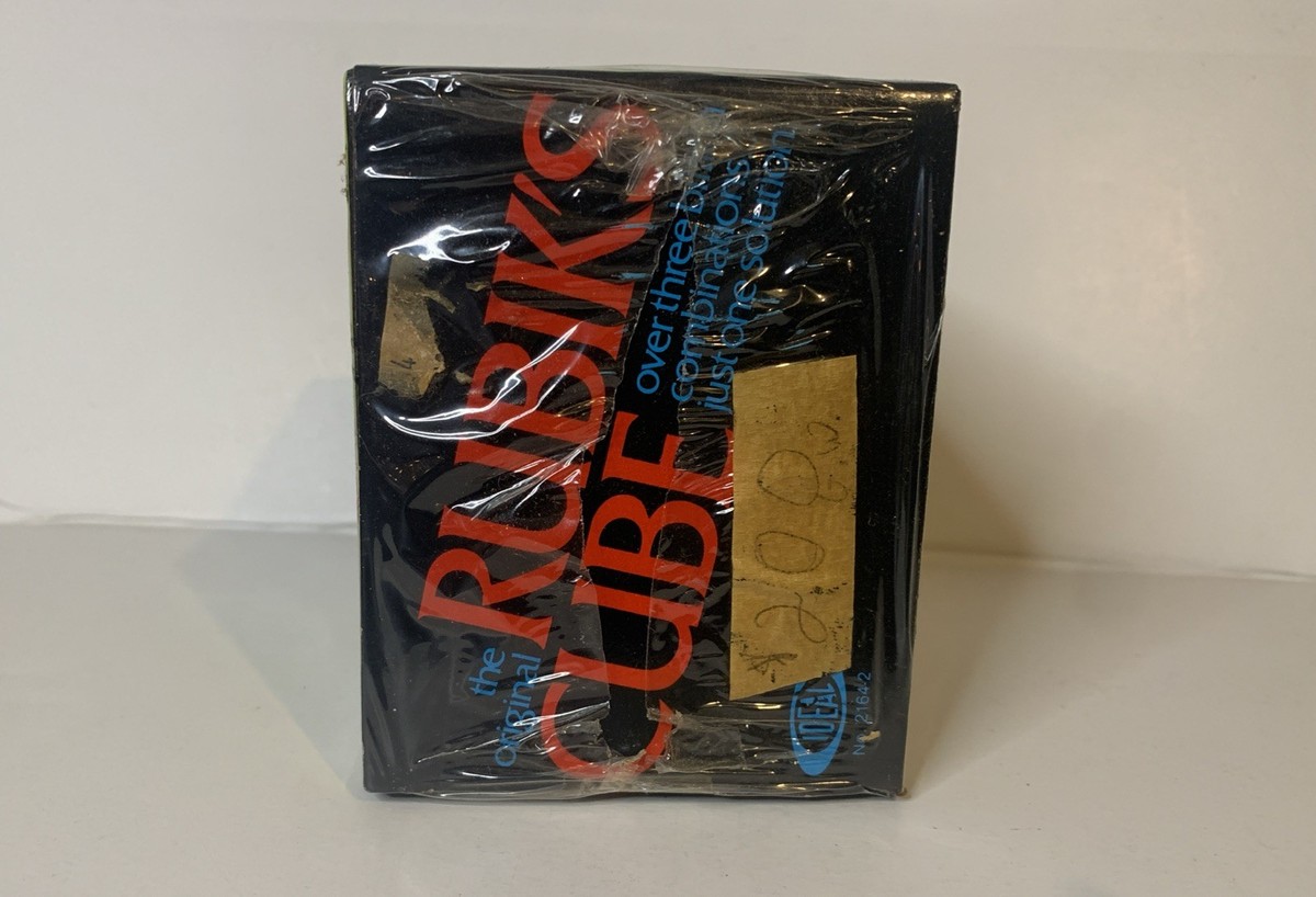 VINTAGE 1980 The Original Rubik's Cube by Ideal NEW IN BOX/SEAL | eBay