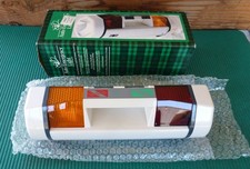 Nice Vintage Auto Emergency Fluorescent Blinking Red Lights - See Video