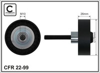 Caffaro 22-99 Umlenk-/FüHrungsrolle, Keilrippenriemen FüR Audi,Seat,Skoda,Vw
