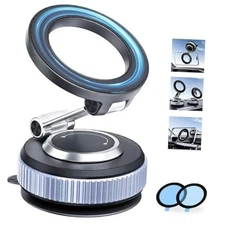 MOGU Phone Holders for Your Car Vacuum Magnetic Car Accessories, Suction Car 