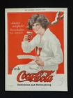 Vintage 1923 Coca-Cola Delicious & Refreshing Full Page Original Art Deco Ad 526