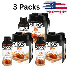 Oikos Protein Shake, Shelf Stable, Salted Car...