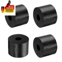 Quarkzman 4Stk Gummi Unterlegscheiben Gummispacer 40Mm AußEndurchmesser 12Mm Inn