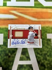 2024 National Treasures Carlton Fisk Auto Relic /49 Legendary HOF Red Sox SD
