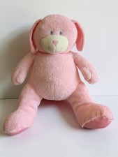 Toys R Us Animal Alley Pink Baby Lop Ear Bunny Plush 14" Vintage