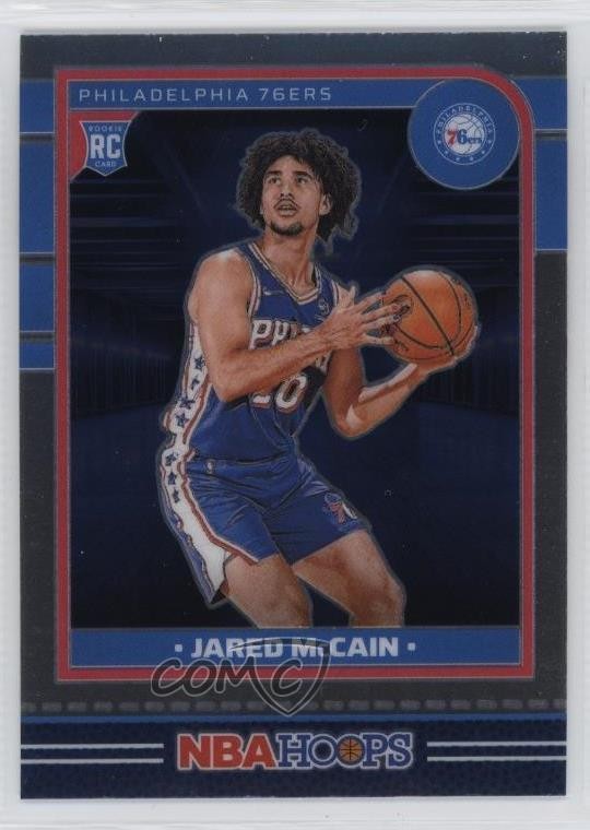 2024-25 Panini NBA Hoops Rookies Premium Jared McCain #246 Rookie RC 4z8