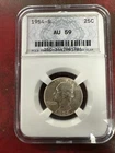1954-S 25C Washington Quarter
