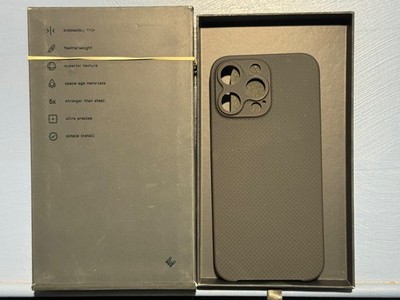 Latercase MADE WITH KEVLAR Midnight Black THIN Phone Case iPhone 16 Pro Max