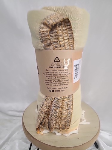 SANDCLOUD Beach Towel-Boho Terracotta-37x67"Dry Fast/Pack Lite/Repel Sand-NWT - Picture 4 of 11