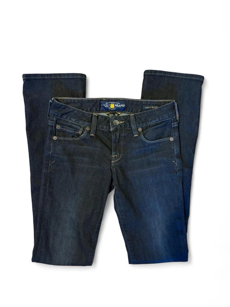 Vintage Lucky Brand Women’s Dark Wash Bootcut Jeans, Size 00-24
