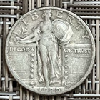 1920-S Standing Liberty quarter, high grade