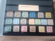 Altdeutschland Thurn und Taxis Sammlung der seltenen Neudrucke von 1909 !!!