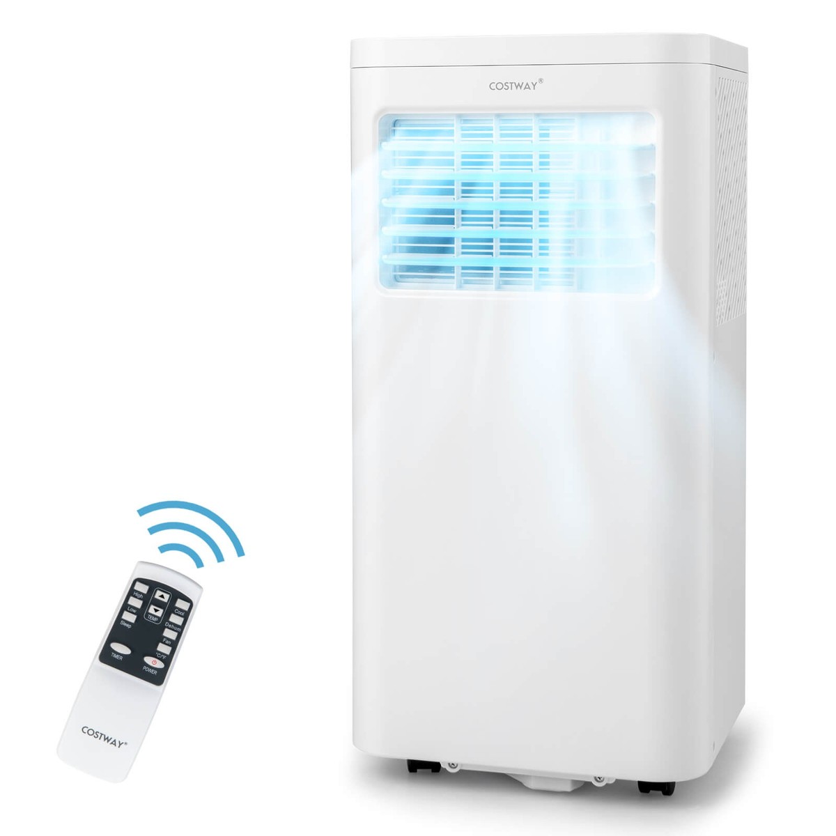 Portable 10000 BTU Air Conditioner 3-in-1 AC Unit With Cool Dehum