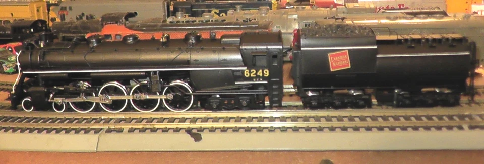 HO Brass CNR 4-8-4 Toby Crown PFM Loco Nice Canadian National Pacific Fast Mail - Image 4 of 4