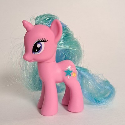 G4 My Little Pony Starbeam Twinkle 3'' Brushable pink unicorn teal hair B