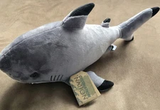 Destination Nation Black Tip Shark Plush, new with tags