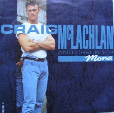 Craig McLachlan And Check 1-2* - Mona (7'', Single)