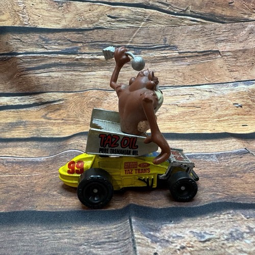 Matchbox vintage 1993 Looney Tunes Taz olio sprint auto Pro Racers diavolo della Tasmania - Foto 3 di 7