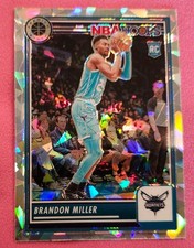 2023-24 Panini Nba Hoops Premium Stock - Brandon Miller #245 Ice Prizm (RC)
