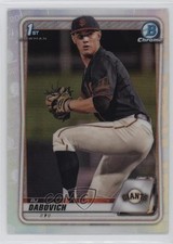 2020 Bowman Draft Chrome Refractor RJ Dabovich #BD-148 et6