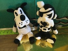 2 BENDY AND THE INK MACHINE 10 INCH PLUSHIES