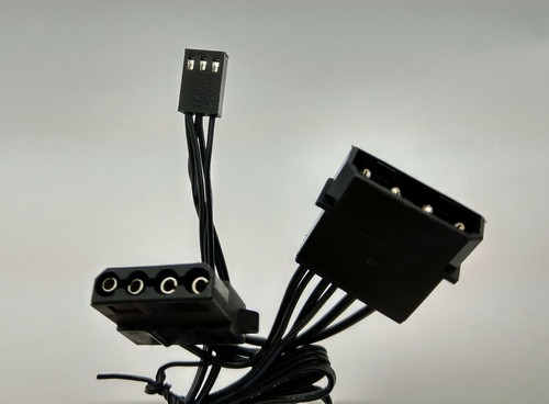NEW AZZA 120mm RED LED Gaming PC Case Cooling Fan + Black Anodized Grill, Screws - Picture 14 of 14