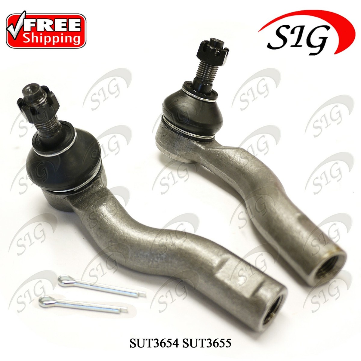 SCITOO Front & Rear Suspension Kit - Tie Rod Ends & Sway Bar Links For 2005-2010 SCION TC - View #5