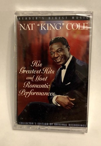 New Nat "King" Cole Cassette Tape - Reader's Digest Music Greatest Hits Romantic
