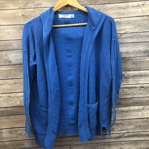 Sparrow-Anthropologie-Cardigan-Open-Front-sweater-Hooded-Hoodie-Medium-Womens