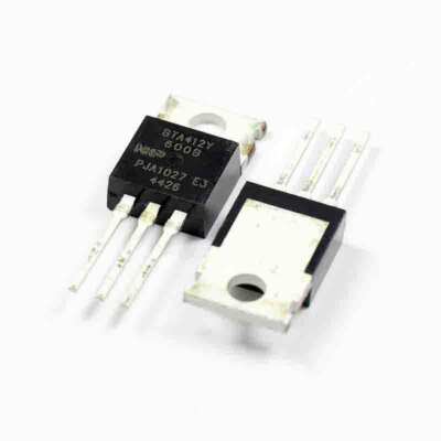 2n6075b TRIAC 600v 4a to126 2 trozo Arduino l#004