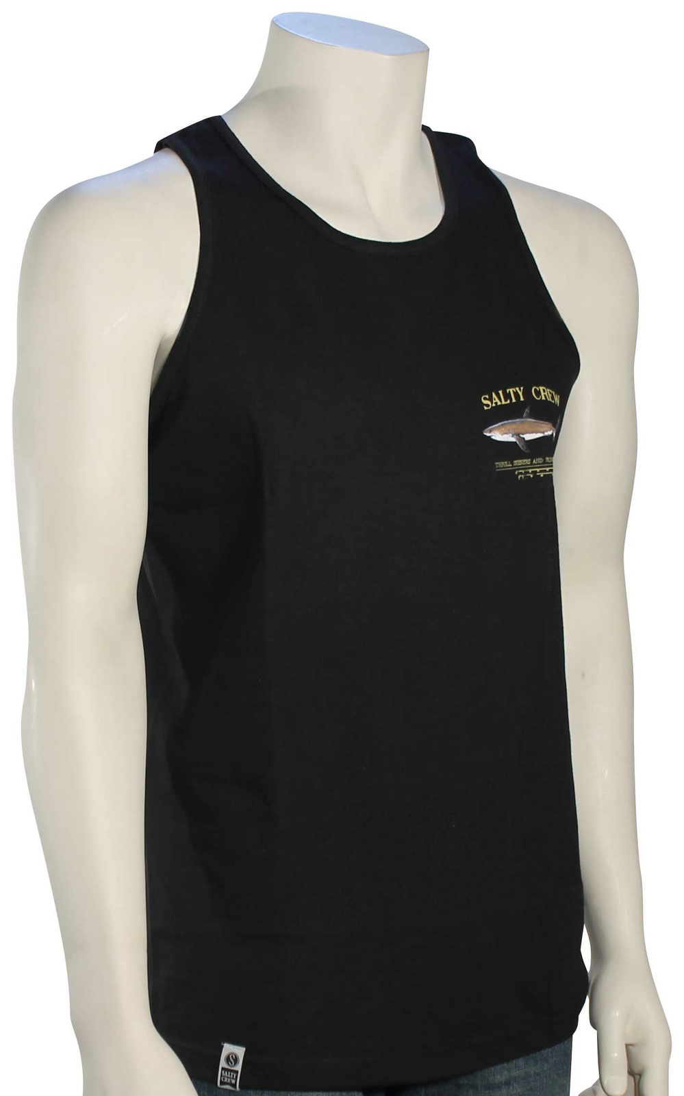 Танк Salty Crew Bruce Tank черный новый 5590₽