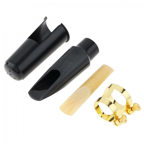 Alto bE Sax Saxophone Mouthpiece With Mouthpiece Cap Ligature Reed Accessories - Picture 2 of 7