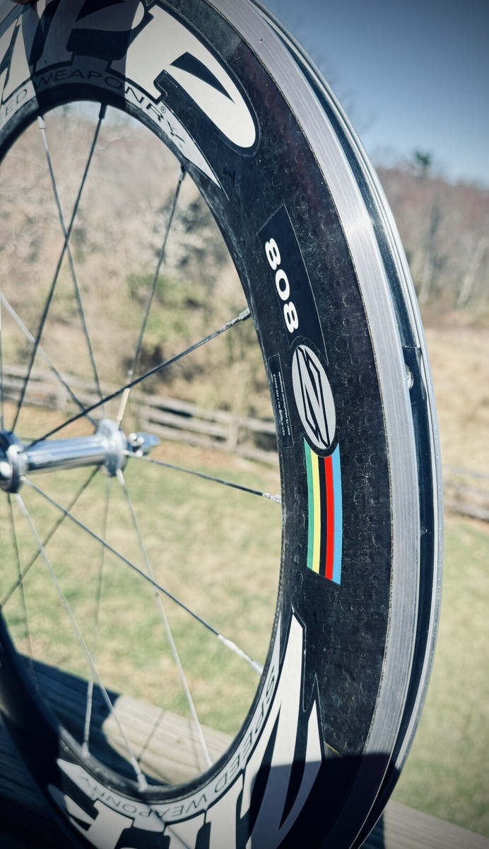 Zipp 808 carbon/alloy 700c Bicycle Wheel Front NEW Updated Zipp 808 carbon/alloy 700c Bicycle Wheel Front NEW Updated