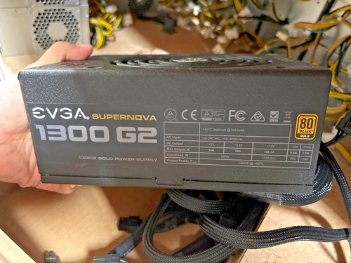 EVGA SuperNOVA 1300 G2 120-G2-1300-XR 80 Plus Gold 1300W Fully Modular PSU