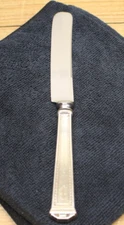 International Sterling Pantheon Flatware Table Knife Monogrammed "HE" 68g