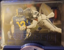 2023 Panini Luminance Engaged 12/50 Jordyn Brooks #EN-3 Seahawks