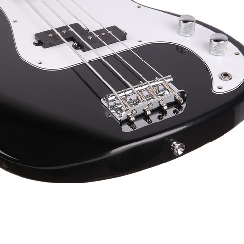 UK 4 String GP Electric Bass Guitar Beginner Kits Cord Wrench Tool 20W Amplifier - Picture 82 of 87