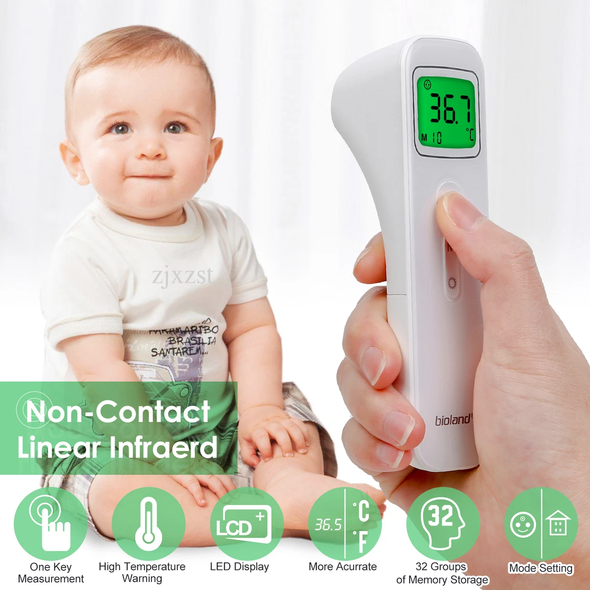 Infrared thermometer for on sale babies