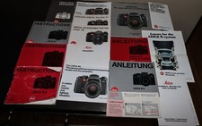 Leica R4 and R3 Camera Literature and Instruction Manuals