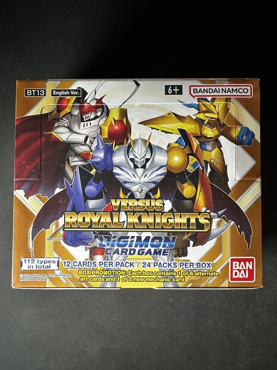 Digimon Versus Royal Knights Booster Box (BT-13) Brand New Sealed 2023 | eBay Digimon Versus Royal Knights Booster Box (BT-13) Brand New Sealed 2023 | eBay
