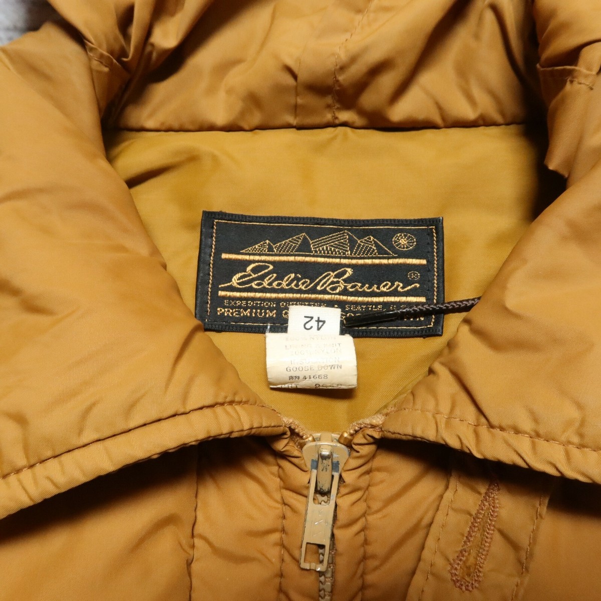 Vintage Eddie Bauer Quilted Down Jacket Size 42 Skyliner Vintage Eddie Bauer Quilted Down Jacket Size 42 Skyliner