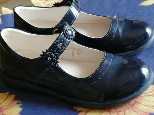 ballerine/scarpe/prima comunione bambina num 34 PRIMIGI con strapp blu  lucido | eBay