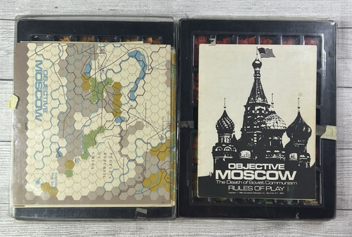 Objective Moscow The Destruction Of Soviet Communism SPI Game 1978 READ