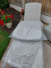 Maze RATTAN Oxford Sunlounger (Single, Brand New)