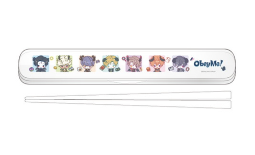Obey Me! Lunch Box & Chopsticks Official SANRIO Collaboration Set of 2 Japan - Picture 15 of 15